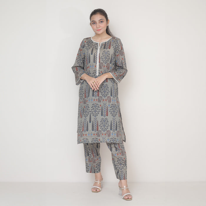 2 Piece Co_ord Set Lawn Collection