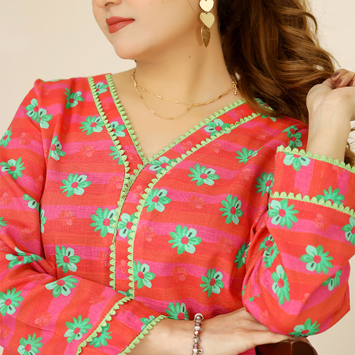 2 piece co_ Ord khaddar set